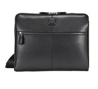 Bric's Bolso de hombro Varese de cuero 32 cm negro
