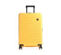 Brics BY Ulisse Maleta con 4 ruedas amarillo, Polypropylen, 43 x 65 x 26cm
