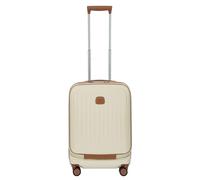 Bric's con Compartimento para portátil Taormina Trolley 55 cm Exp. with Pocket Cream Beige