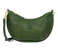 BRIC'S Cuero bolso de hombro bolso bandolera Volterra Mini Luna Bag Pine verde abeto
