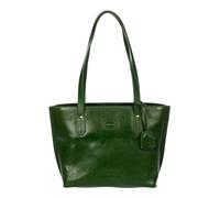 BRIC'S Cuero bolso de hombro bolso shopper Volterra Shopping Pine verde abeto