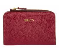 Bric's Cuero Monedero Gondola Mughetto Wallet Rubino Burdeos
