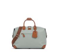 Brics Firenze Bolsa de fin de semana verde azul, fibra sintética, 43 x 28 x 19cm