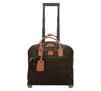 Bric's Life 2 ruedas Trolley business 38 cm Compartimento para el portátil verde oliva