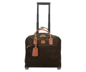 Bric's Life 2 ruedas Trolley business 38 cm Compartimento para el portátil verde oliva