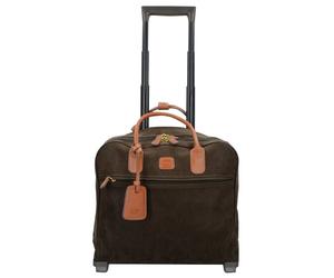Bric's Life 2 ruedas Trolley business 38 cm Compartimento para laptop aceituna
