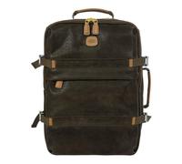 Bric's mochila bolsa de viaje con compartimento para portátil Life Underseat Backpack Olive verde oscuro