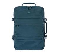 Bric's mochila de ocio con compartimento para portátil X-Collection Positano Underseat - Backpack Sea Green azul petróleo