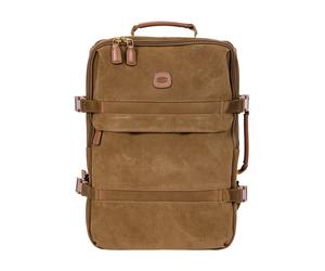 Bric's Mochila de viaje Life con compartimento para portátil de 42 cm marrón