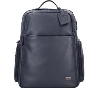 Bric's Mochila Torino Piel 44 cm Compartimento para portátil azul