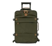 Bric's Mochila Trolley con Compartimento para portátil X- Collection Trolley Backpack 30L Olive Verde Oliva 50cm