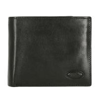 Bric's Monte Rosa Cartera Bloqueo RFID Piel natural 11.5 cm negro