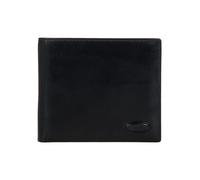Bric's Monte Rosa Cartera Bloqueo RFID Piel natural 11.5 cm negro