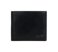 Bric's Monte Rosa Cartera Bloqueo RFID Piel natural 11.5 cm negro