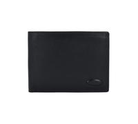 Bric's Monte Rosa Cartera Bloqueo RFID Piel natural 12.5 cm negro