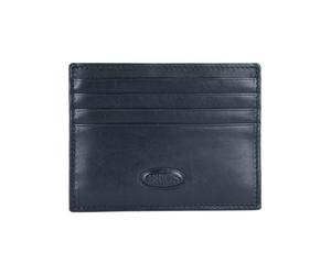 Bric's Monte Rosa Tarjetero Bloqueo RFID Piel natural 10 cm negro