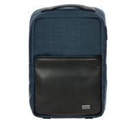Bric's Monza Mochila urbana Piel natural 37 cm Compartimento para el portátil azul