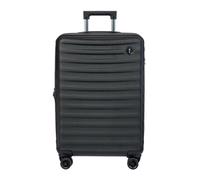 Bric's Nausicaa 4 ruedas Trolley M 69.5 cm Con asa expansible negro