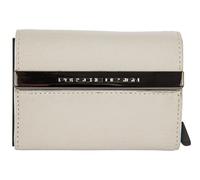 Bric's Porsche Design Secrid Cartera de Cuero Unisex para Hombre y Mujer con Protección RFID y NFC, Desplegable para 4 Tarjetas, Compartimento para Billetes, Tamaño 6,5 x 9,5 x 2 Cm, Blanco