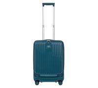Bric's Positano 4 ruedas Maleta de cabina 55 cm Con asa expansible azul petróleo