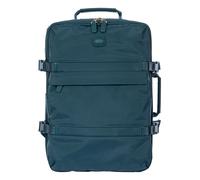 Bric's mochila de ocio con compartimento para portátil X-Collection Positano Underseat - Backpack Sea Green azul petróleo
