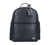 Bric's Torino Mochila de negocios Piel natural 40 cm Compartimento para el portátil negro