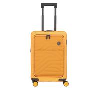 Bric's Ulisse 4 ruedas Maleta de cabina 55 cm Con asa expansible naranja