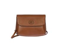 Bric's Volterra Bolsa banderola Mini Bag Piel natural 18 cm marrón