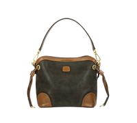 Bric's Volterra Life Bolsa de hombro Piel natural 20 cm verde oliva