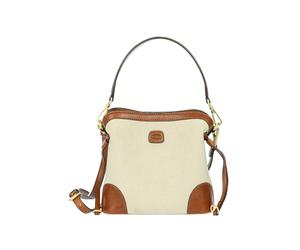Bric's Volterra Trama Bolsa de hombro 20 cm beige