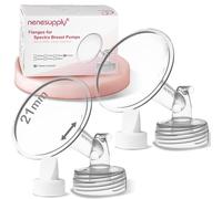Brida compatible Nenesupply para extractor de leche Spectra S2 Spectra S1. Fabricado por Nenesupply. No son piezas originales de la bomba Spectra S2, no son accesorios originales., Flange 21mm + Valves