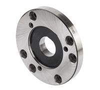 Brida convertible de mini torno de 80 mm a 100 mm, transferencia de portabrocas de 3 mordazas a brida de portabrocas de 4 mordazas S/N: 50013(45steel)