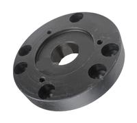 Brida convertible de mini torno de 80 mm a 100 mm, transferencia de portabrocas de 3 mordazas a brida de portabrocas de 4 mordazas S/N: 50013(45steel thin model)
