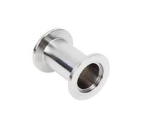 Brida de acero inoxidable for tubería recta de vacío KF16, KF25, KF40 y KF50, accesorio de conexión rápida, accesorios for tubería recta de 40 a 200 mm de longitud(KF40,180MM)