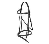 Kerbl Covalliero Brida, Cuero Negro, Caballo de Tiro