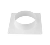 Brida de conector de conducto de ventilación de aire, tubo de ventilación recto, herramientas de conductos de plástico, componentes del sistema de mejora del hogar