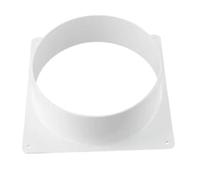 Brida de conector de conducto de ventilación de aire, tubo de ventilación recto, herramientas de conductos de plástico, componentes del sistema de mejora del hogar