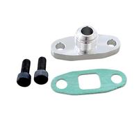 Brida de drenaje de turbo, kit de brida turbo, junta de drenaje de, adaptador de turbocompresor de coche a prueba de óxido, junta turbo de drenaje de retorno de