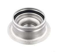 Brida de fregadero de acero inoxidable para desagües estándar de fregadero de cocina de 3-1/2 pulgadas, kit de brida trituradora de residuos de alimentos resistente al óxido con tapón de empuje y giro