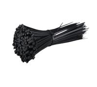 Brida de nailon de plástico autoblocante 100 PCS negro 5X300anillo de sujeción de bridas for cables3X200 bridas for cables con cremallera(5x200mm)