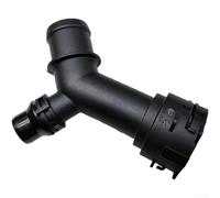 Brida de refrigerante del motor para A4 A5 S4 S5 Q5 para Q7 2.0T 2017-2023, accesorio de tubería de agua ABS reemplaza 8W0122293A