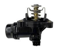 Brida de salida del tubo de agua refrigerante de la carcasa del termostato del coche, compatible con