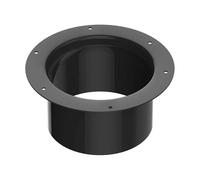 Brida de tubo redondo ABS 100-150mm, asiento, aluminio, conector manguera ventilación aire, conducto, fresco(100mm)