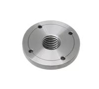 Brida de vacío Mandril de torno alta precisión, acoplamiento brida rígida, placa mandril M33 M18 1 pulgada for industrias, pieza(75mm x M18 x 2.5)