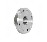 Brida de vacío Mandril for torno de carpintería, placa frontal con brida roscada M33 M18 1 pulgada, for alta resistencia, pieza(50mm x 1inch x 8)
