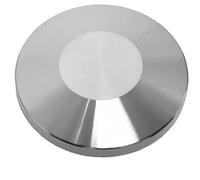 Brida en blanco KF50 NW50, tapa de brida ciega de acero inoxidable 304 for accesorios de vacío, 2 uds.(KF10)