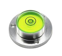 Brida horizontal de nivel de burbuja de 30x20x11mm para escala electrónica con construcción de metal y fibra de carbono que proporciona alta sensibilidad y uso a largo plazo (blanco)