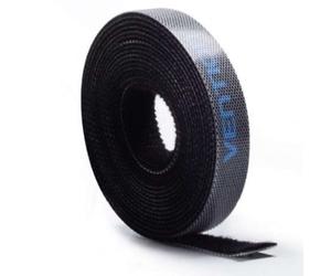 Brida organizadora Vention KAABJ 5m Nylon negro 11mm Antiadherente reutilizable
