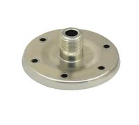 Brida para membrana EPDM repuesto vaso de expansión tanque hidroneumático presurizado depósito presión hidrosfera sanitario (157X25mm Galvanizado)
