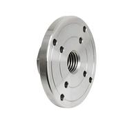 Brida, placa frontal de mandril de torno de madera de acero, placa frontal de brida de rosca M33 X 3,5 mm / 1" X 8TPI / M18 X 2,5 mm, herramientas de torneado for carpintería (Color : 50mm M18X2.5) (